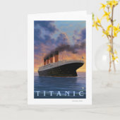 Titanic SceneWhite Star Line Kaart (Gele Bloem)
