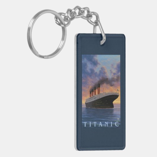 Titanic SceneWhite Star Line Sleutelhanger (Voorkant Links)