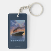 Titanic SceneWhite Star Line Sleutelhanger (achterkant)