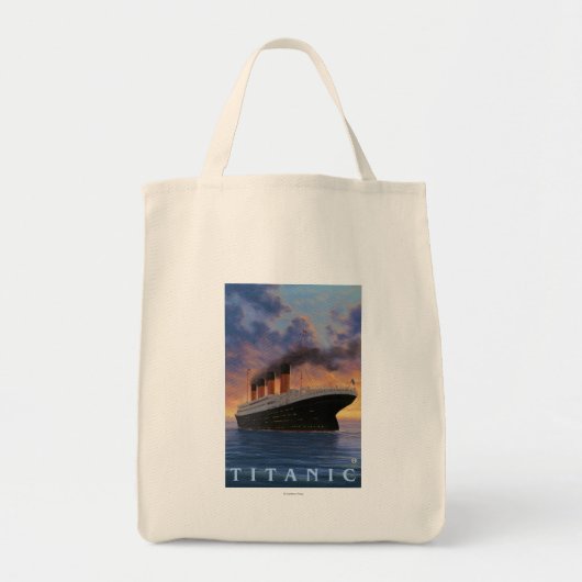 Titanic SceneWhite Star Line Tote Bag (Voorkant)