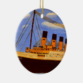 Titanic Schip Keramisch Ornament (Rechts)