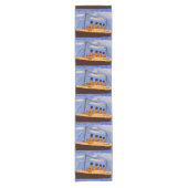 Titanic schip tafel runner korte tafelloper (Voorkant)