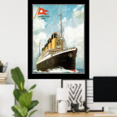 Titanic Serie De Titanic Poster (Thuiskantoor)