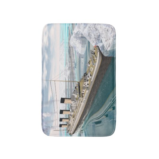 Titanic ship - 3D rendering Badmat (Voorkant Verticaal)