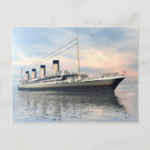 Titanic ship - 3D rendering Briefkaart (Voorkant)
