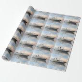 Titanic ship - 3D rendering Cadeaupapier (Uitgerold)