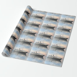 Titanic ship - 3D rendering Cadeaupapier