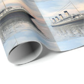 Titanic ship - 3D rendering Cadeaupapier (Rol Hoek)