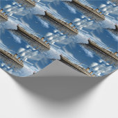 Titanic ship - 3D rendering Cadeaupapier (Hoek)
