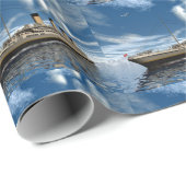 Titanic ship - 3D rendering Cadeaupapier (Rol Hoek)