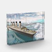 Titanic ship - 3D rendering Fotoblokken (Links)