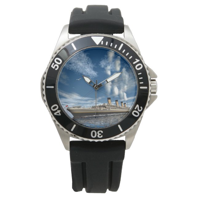 Titanic ship - 3D rendering Horloge (Voorkant)