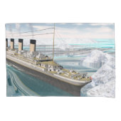 Titanic ship - 3D rendering Kussensloop (Voorkant)