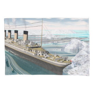 Titanic ship - 3D rendering Kussensloop