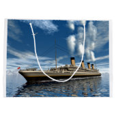 Titanic ship - 3D rendering Large Cadeautasje (Achterkant)