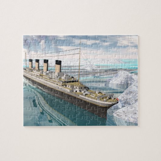 Titanic ship - 3D rendering Legpuzzel (Horizontaal)