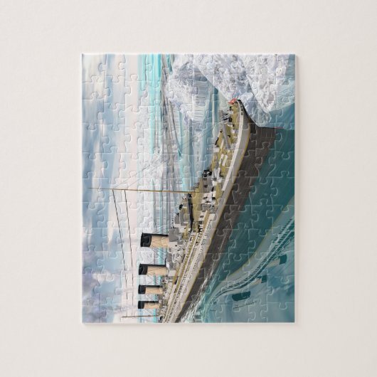 Titanic ship - 3D rendering Legpuzzel (Verticaal)