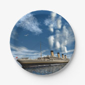 Titanic ship - 3D rendering Papieren Bordje (Voorkant)