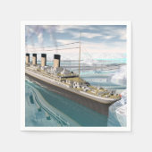 Titanic ship - 3D rendering Servet (Voorkant)