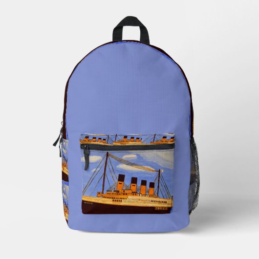 Titanic Ship backpack  Bedrukte Rugzak (Voorkant)