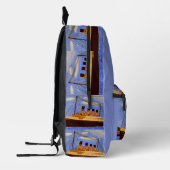 Titanic Ship backpack  Bedrukte Rugzak (Links)