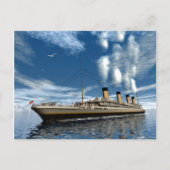Titanic ship briefkaart (Voorkant)