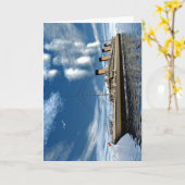 Titanic ship kaart (Gele Bloem)