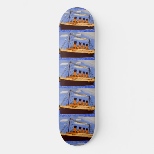 Titanic Ship Persoonlijk Skateboard (Voorkant)