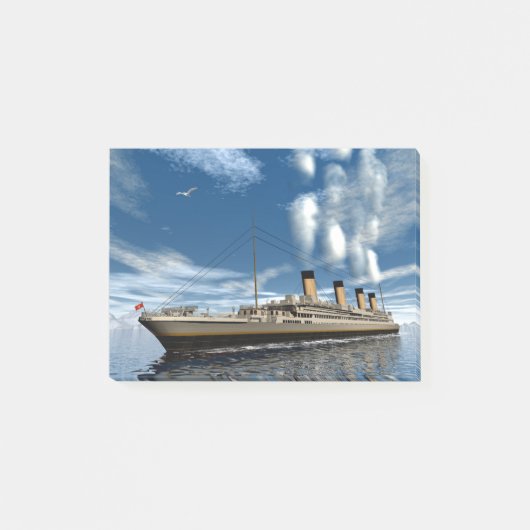Titanic ship post-it® notes (Voorkant)