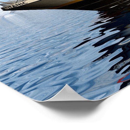 Titanic ship poster (Hoek)