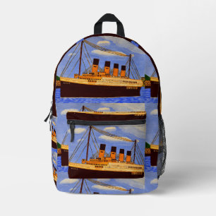 Titanic Ship-rugzak Bedrukte Rugzak