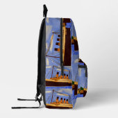 Titanic Ship-rugzak Bedrukte Rugzak (Links)