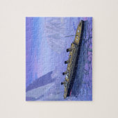 Titanic ship sinking - 3D rendering Legpuzzel (Verticaal)