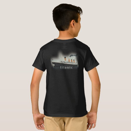 Titanic Ship T-shirt (Achterkant volledig)