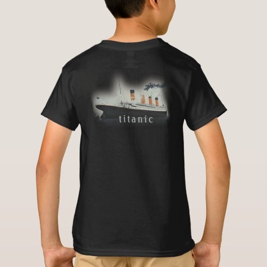  Titanic Ship T-shirt (Achterkant)
