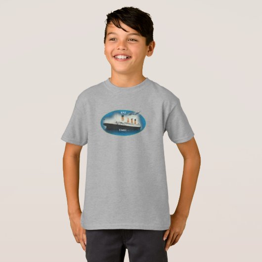 Titanic Ship T-shirt (Voorkant volledig)