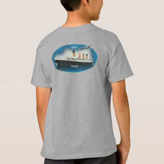 Titanic Ship T-shirt (Achterkant)