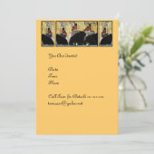 Titanic Ships in Port 1912 Kaart (Staand voorkant)