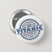 Titanic Sinking 100 Year Jubileum Ronde Button 5,7 Cm (Voorkant /achterkant)