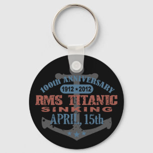 Titanic Sinking 100 Year Jubileum Sleutelhanger