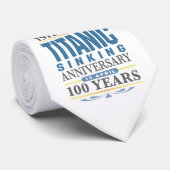 Titanic Sinking 100 Year Jubileum Stropdas (Opgerold)