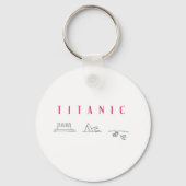 Titanic Sleutelhanger (Voorkant)