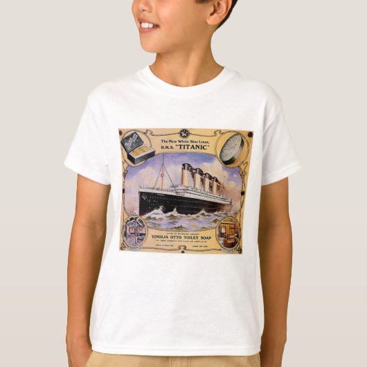 Titanic  Soap ad Kinder T T-shirt (Voorkant)
