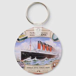 Titanic Soap Label Sleutelhanger