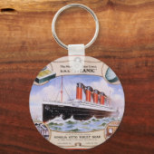 Titanic Soap Label Sleutelhanger (Voorkant)