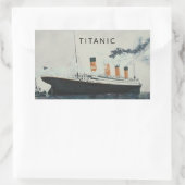 TITANIC STICKER! RECHTHOEKIGE STICKER (Tas)