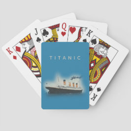 Titanic Stoomschip Pokerkaarten