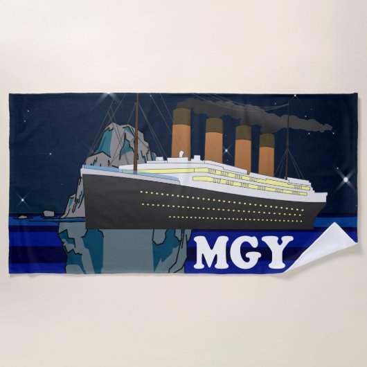 Titanic Strandlaken (Voorkant)