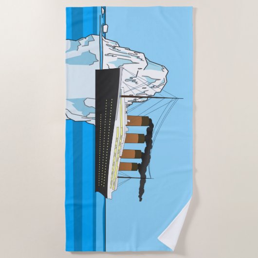 Titanic Strandlaken (Voorkant)