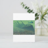 Titanic-sunk Briefkaart (Staand voorkant)